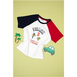 U.S. Polo Assn., Erkek Çocuk Beyaz Tişört 50307158-VR013