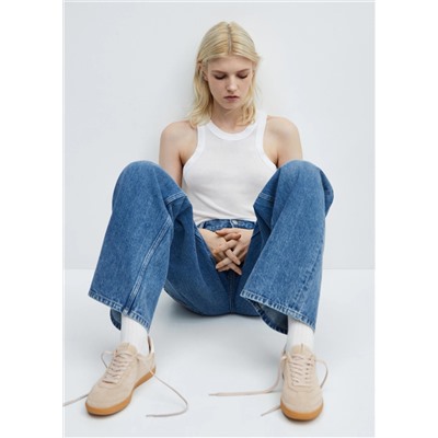 Deportivas piel cordones