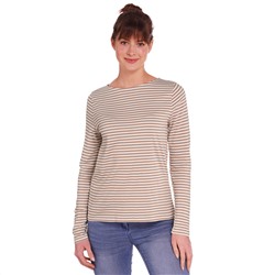 Damen Langarmshirt im Ringel-Look