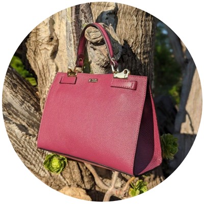 Ab.Zapatos PELLE Birkin/2 (720) GRANATE