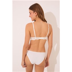 LOVELY Sujetador triangular relleno blanco