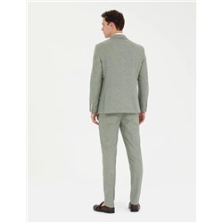 Açık Yeşil Ekstra Slim Fit Takım Elbise