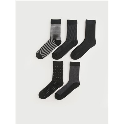 LC Waikiki Desenli Erkek Soket Çorap 5'li, LCW ACCESSORIES                                            
                                            Desenli Erkek Soket Çorap 5'li