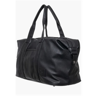 Pebbled Faux Leather Travel Duffle Bag XRAY