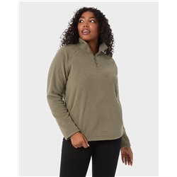 WOMEN'S SHORTHAIR SHERPA 1/4 ZIP TOP