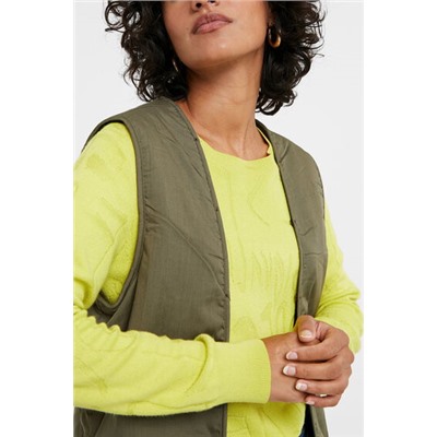 Parka militar estampado floral