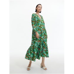 Gemustertes kleid