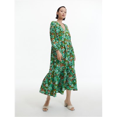 Gemustertes kleid