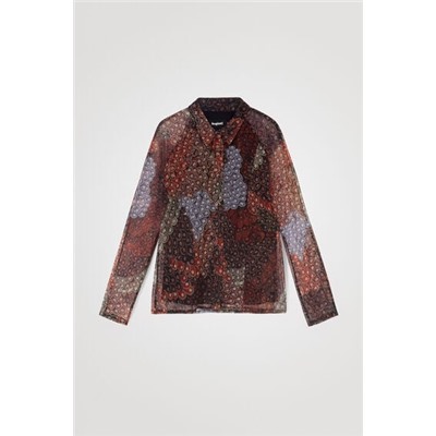 Camisa cenefas elástica