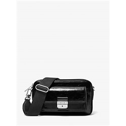 BRADSHAW MEDIUM CRINKLED LEATHER CAMERA BAG