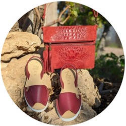 AB.Zapatos · 3202 · Granate+AB.Z · Pelle · 22-07 COCO (280) Granate АКЦИЯ