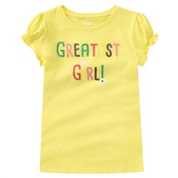Mädchen T-Shirt mit Pailletten