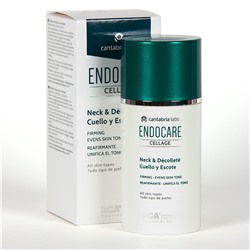 Endocare Cellage Cuello y escote 80 ml PACK Regalo Tensage 10 ampollas