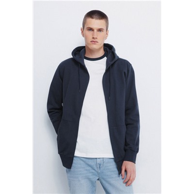 Sudadera capucha cremallera