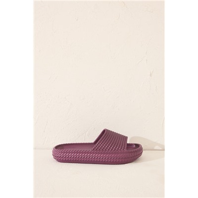 Sandalia EVA suela flatform rosa