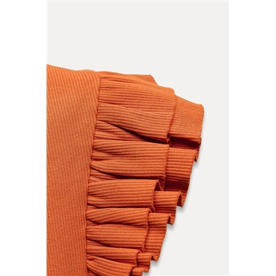 RUFFLED T-SHIRT