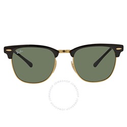 Ray-Ban  Clubmaster Metal Green Square Unisex Sunglasses