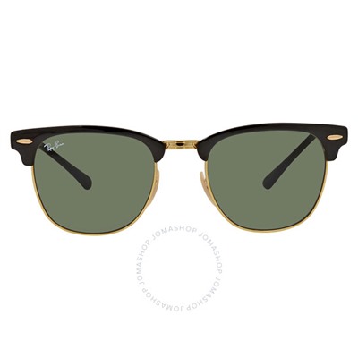 Ray-Ban  Clubmaster Metal Green Square Unisex Sunglasses