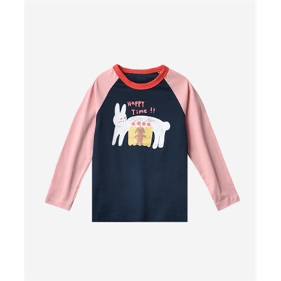 Лонгслив для мальчиков и девочек. Экспорт. Хлопок 100%