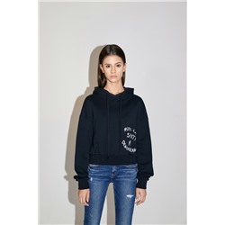 Sudadera con capucha Negro