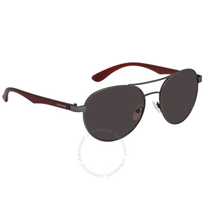 CALVIN KLEINGrey Pilot Ladies Sunglasses