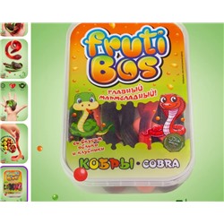 Жев. мармелад Frutibos 500 г "Кобры" со вкусом яблока и клубники 1/8, шт