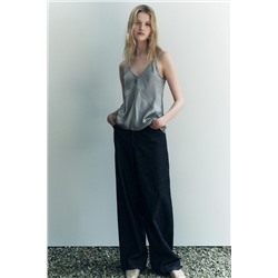 ZW COLLECTION SATIN CAMISOLE TOP