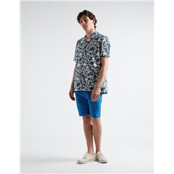 Chino Shorts, Men, Blue