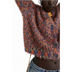 Chaqueta efecto pelo colores