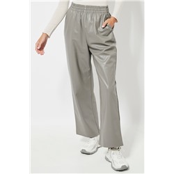 Pantalón cintura alta - Gris claro