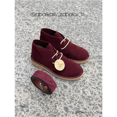 AB.Z. SAFARY VINO+Ab.Zapatos Pelle cinturon (140) Vino АКЦИЯ