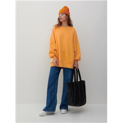 Oversize-Sweatshirt mit hohem Baumwollanteil