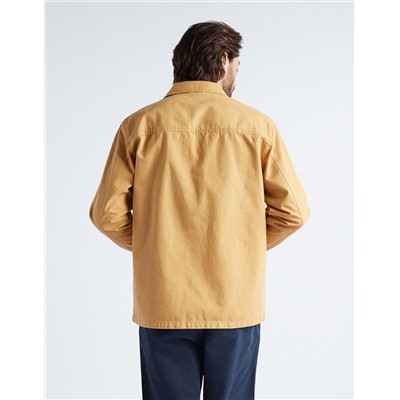 Overshirt, Men, Dark Yellow