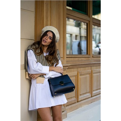 Bolso de piel Clau Negro