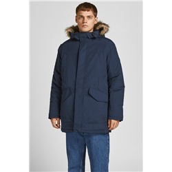 Chaqueta con capucha Azul marino