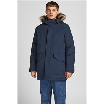 Chaqueta con capucha Azul marino