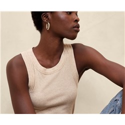 Ribbed Racer Tank