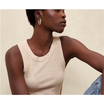 Ribbed Racer Tank