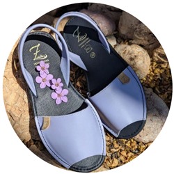 Ab.Zapatos 320-8 PC lila+Pendientes flores PA3768 lila