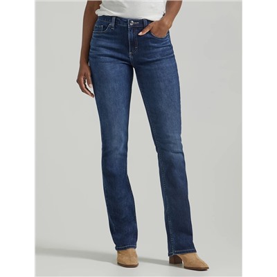 WOMEN'S LEGENDARY REGULAR BOOTCUT JEAN IN RIVERS EDGE
