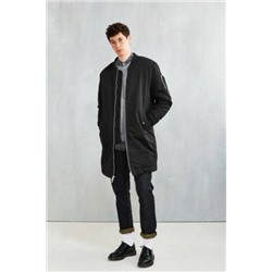 Длинная мужская куртка-бомбер   ZAR*A   Экспорт, оригинал