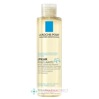 La Roche Posay Lipikar Huile Lavante AP+ - Relipidante Anti-Irritations Anti-Grattage 200ml