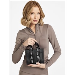 Logo-Tape Mini Tote Crossbody