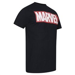 MARVEL COMICS Core Logo Herren T-Shirt FAMTS327BLK