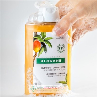 Klorane Beurre de Mangue Shampooing Nutrition 200ml