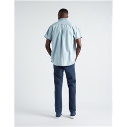 Slim Fit Chino Trousers, Men, Dark Blue