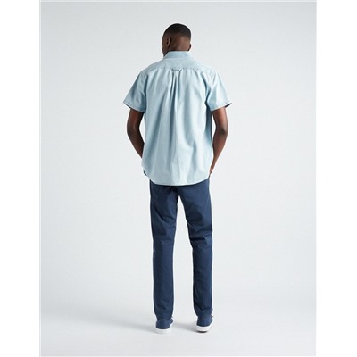 Slim Fit Chino Trousers, Men, Dark Blue