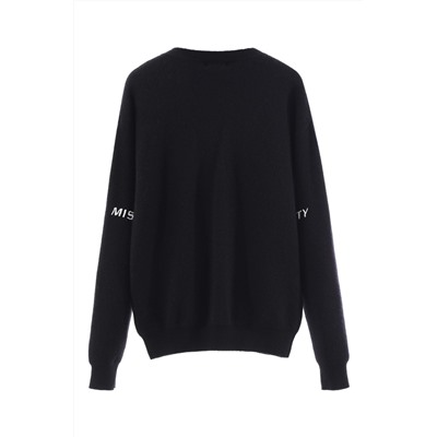 Jersey de lana Negro