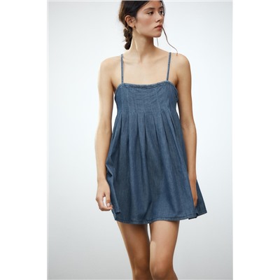 SHORT DENIM TRF DRESS