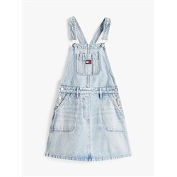 Tommy Jeans Faded Denim Overall Dress